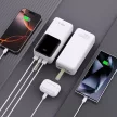 TECH-PROTECT PB03 POWER BANK 30000MAH 22.5W, fehér