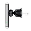 TECH-PROTECT MM15W-V9 MAGNETIC MAGSAFE DASHBOARD & VENT CAR MOUNT vezeték nélküli töltő 15W, fekete