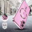 TECH-PROTECT MAGFLEX MAGSAFE iPhone 16 SHINY ROSE tok, rozéarany