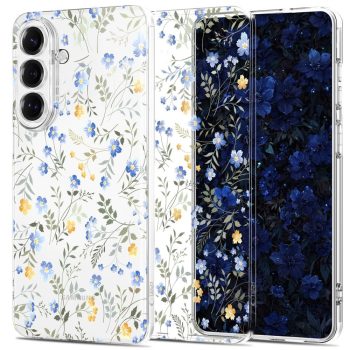   Tech-Protect FlexAir Case Samsung Galaxy S26 - Colorful Flowers tok, mintás