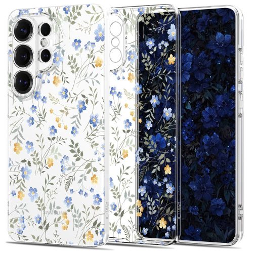 Tech-Protect FlexAir Case Samsung Galaxy S26 Ultra - Colorful Flowers tok, mintás