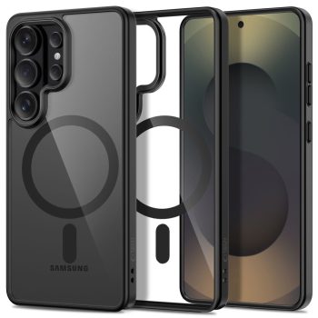   Tech-Protect Magmat MagSafe Case Samsung Galaxy S26 Ultra tok, átlátszó-fekete