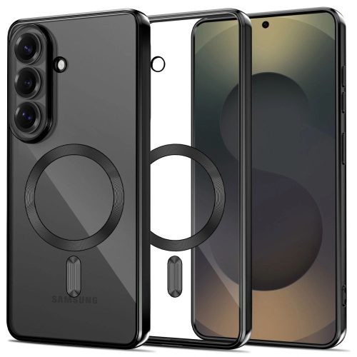 Tech-Protect MagFlex Case Samsung Galaxy S26 tok, átlátszó-fekete