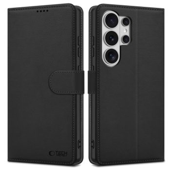   Tech-Protect Wallet Case Samsung Galaxy S26 Ultra tok, fekete