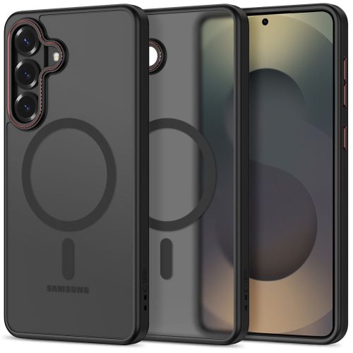 Tech-Protect MagCam MagSafe Case Samsung Galaxy S26+ tok, fekete-piros