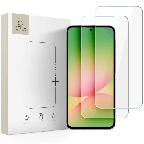 Tech-Protect Glass Fit+ 2-Pack Tempered Glass Samsung Galaxy A37 / A57 5G edzett üvegfólia