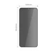 Tech-Protect Glass SPY+ 2-Pack Privacy betekintésvédő üvegfólia Samsung Galaxy A37 / A57 5G / S25 FE