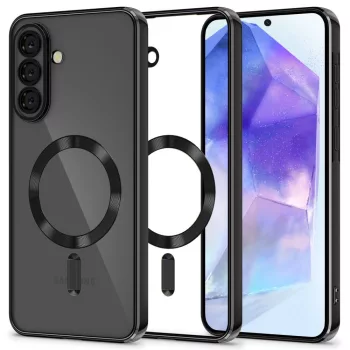   Tech-Protect MagFlex MagSafe Case Samsung Galaxy A57 5G tok, átlátszó-fekete