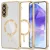 Tech-Protect MagFlex MagSafe Case Samsung Galaxy A57 5G tok, átlátszó-arany