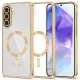 Tech-Protect MagFlex MagSafe Case Samsung Galaxy A57 5G tok, átlátszó-arany