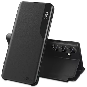   Tech-Protect Smart View Case Samsung Galaxy A57 5G tok, fekete