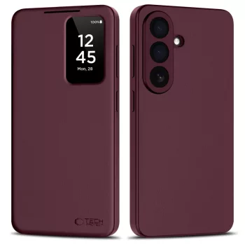   Tech-Protect Smart Wallet Case Samsung Galaxy A57 5G tok, bordó