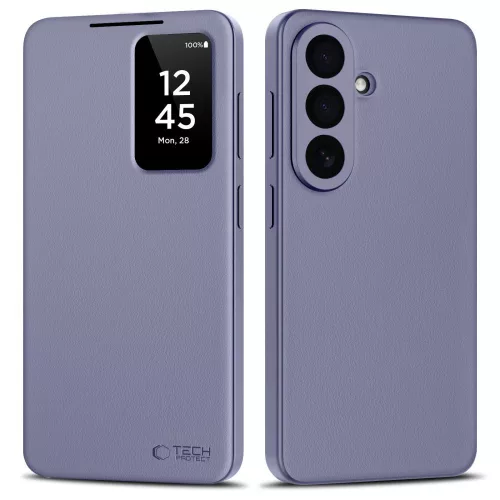 Tech-Protect Smart Wallet Case Samsung Galaxy A57 5G tok, lila