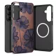 Tech-Protect Lamano MagSafe Case Samsung Galaxy A57 5G tok, barna-lila