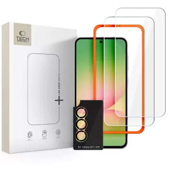   TECH-PROTECT EASY SET+ 3-PACK GALAXY A37 5G CLEAR edzett üvegfólia