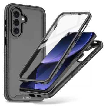   Tech-Protect Defense Case Samsung Galaxy A36 / A56 / A37 5G - tok, matt fekete