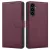 Tech-Protect Wallet Case Samsung Galaxy A36 / A56 / A37 5G tok, bordó