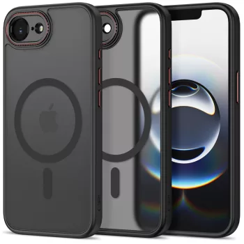Tech-Protect MagCam Case iPhone 16E / 17E tok, áttetsző
