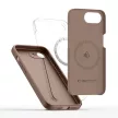Tech-Protect Silicone MagSafe Case iPhone 16E / 17E tok, barna