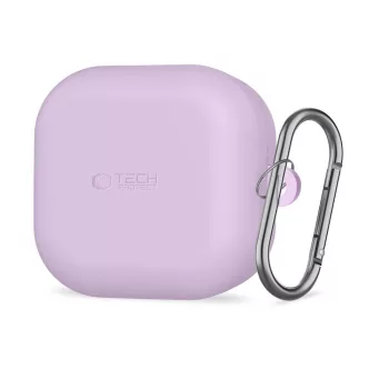   Tech-Protect Silicone Hook Case Samsung Galaxy Buds 4/4 Pro, tok, lila