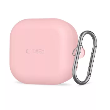   Tech-Protect Silicone Hook Case Samsung Galaxy Buds 4/4 Pro, tok, rózsaszín