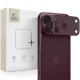 Tech-Protect CamAlloy Fit+ iPhone 18 Pro Max tok, bordó