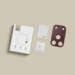 Tech-Protect CamAlloy Fit+ iPhone 18 Pro Max tok, bordó