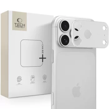 Tech-Protect CamAlloy Fit+ iPhone 18 Pro Max tok, ezüst