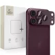 Tech-Protect Camfull Fit+ iPhone 18 Pro kameravédő, bordó