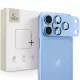 Tech-Protect Camfull Fit+ iPhone 18 Pro Max kameravédő, világoskék