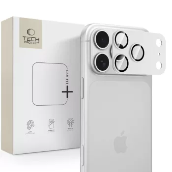 Tech-Protect Camfull Fit+ iPhone 18 Pro kameravédő, ezüst