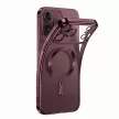 Tech-Protect MagFlex MagSafe iPhone 17 Pro Max / 18 Pro Max tok, fényes bordó