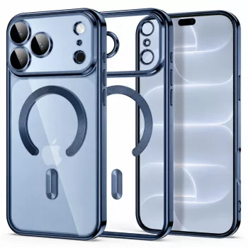   Tech-Protect MagFlex MagSafe iPhone 17 Pro / 18 Pro tok, fényes világoskék