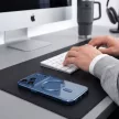 Tech-Protect MagFlex MagSafe iPhone 17 Pro / 18 Pro tok, fényes világoskék