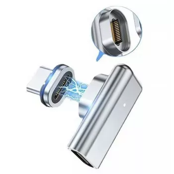 Beline mágneses USB-C DAC BLNAM01, adapter, ezüst