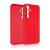 Beline Silicone Samsung Galaxy S24 FE tok, piros