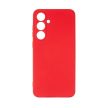 Beline Silicone Samsung Galaxy S24 FE tok, piros