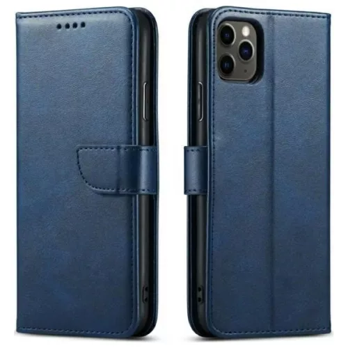 Marv Wallet Samsung A15 oldalra nyíló tok, kék