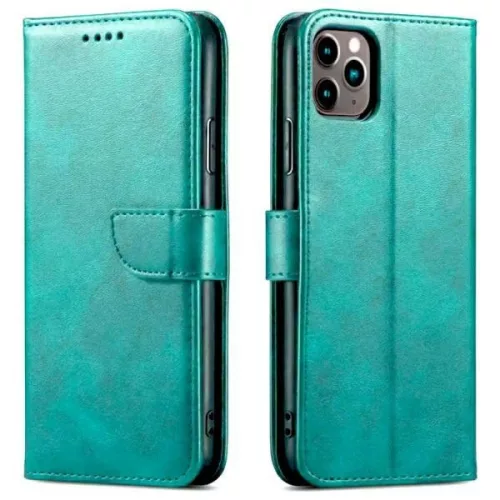 Marv Wallet Samsung A55 oldalra nyíló tok, zöld