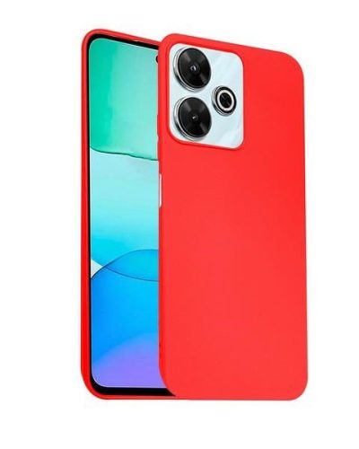 Beline Etui Candy Xiaomi Redmi 13 4G tok, piros