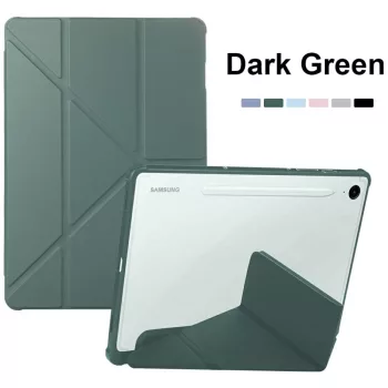 Stand Samsung Tab S10 Ultra tablet tok, zöld