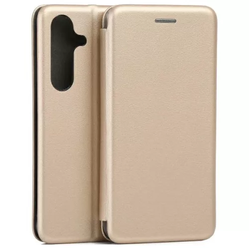 Beline Book Magnetic Samsung S25 tok, arany