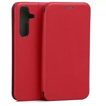 Beline Book Magnetic Samsung S25+ tok, piros