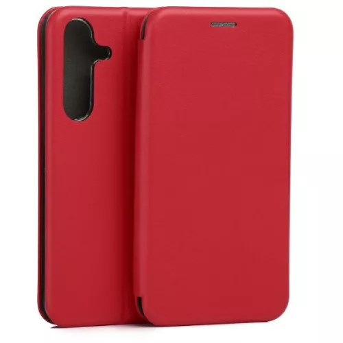 Beline Book Magnetic Samsung S25+ tok, piros