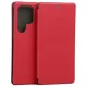 Beline Book Magnetic Samsung S25 Ultra tok, piros