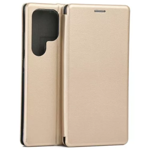 Beline Book Magnetic Samsung S25 Ultra tok, arany