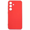 Beline Silicone Case Samsung S25 tok, piros