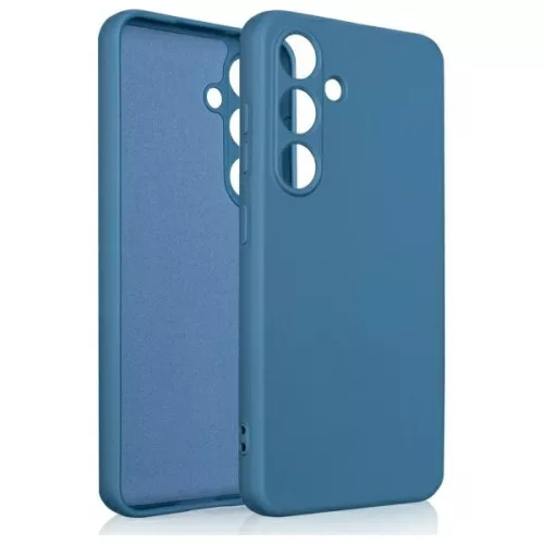Beline Silicone Case Samsung S25 tok, kék