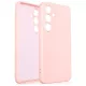 Beline Silicone Case Samsung S25+ tok, rozéarany