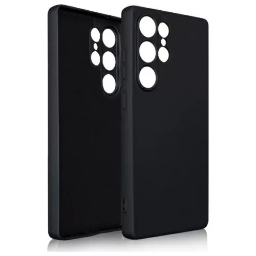 Beline Silicone Case Samsung S25 Ultra tok, fekete